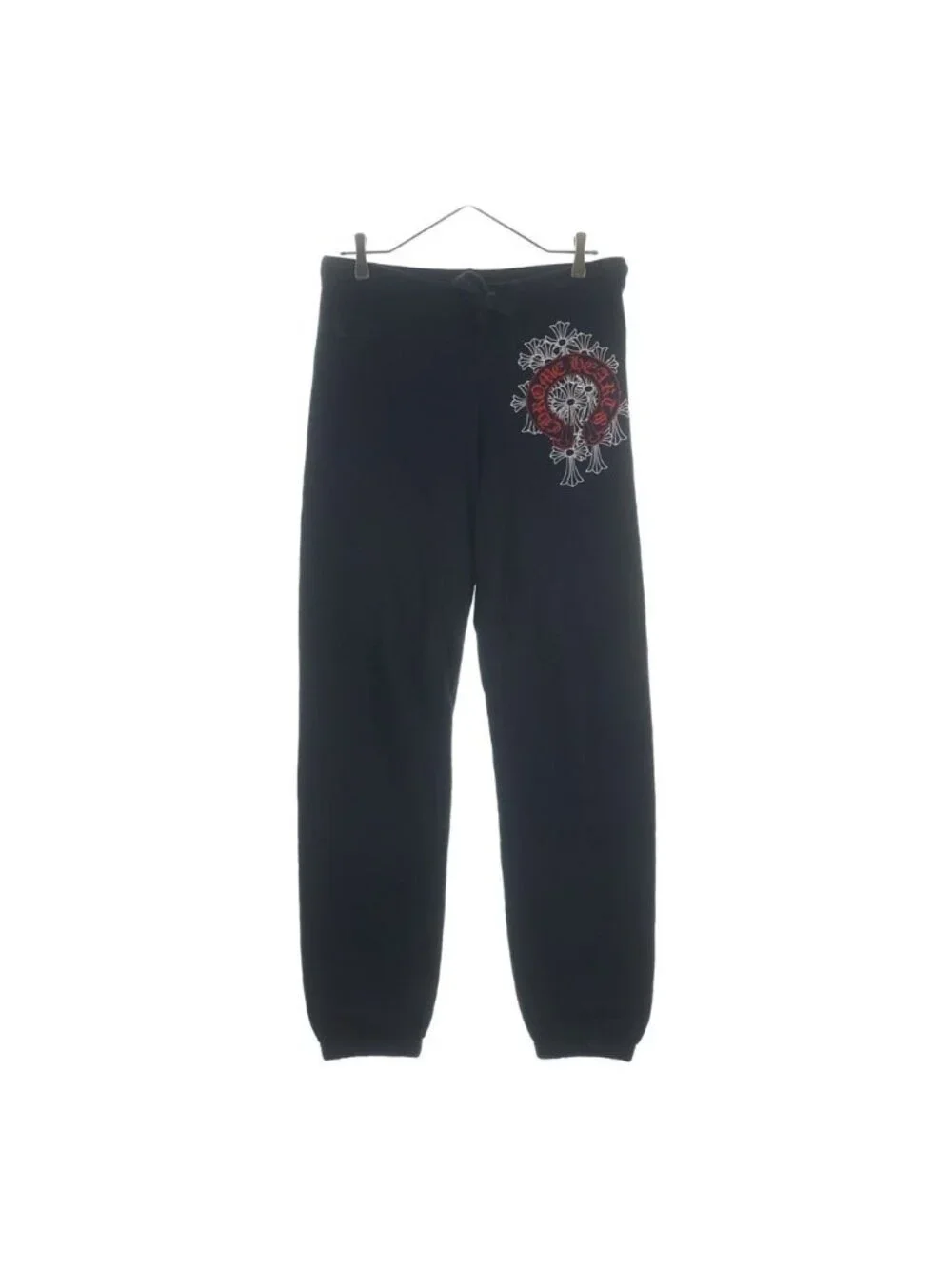Chrome Hearts Sweatshirt Pants Cemetery Cross Horse Shoe Print